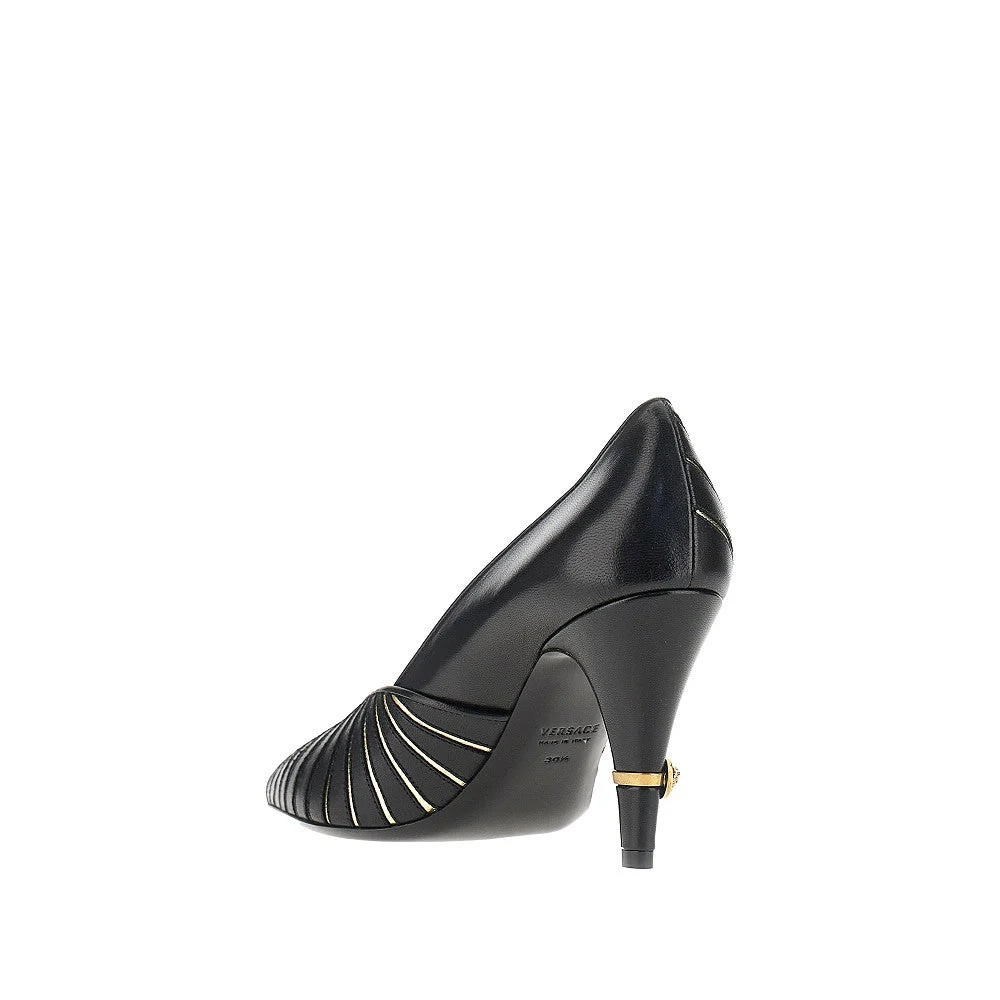 gianni nappa leather pumps