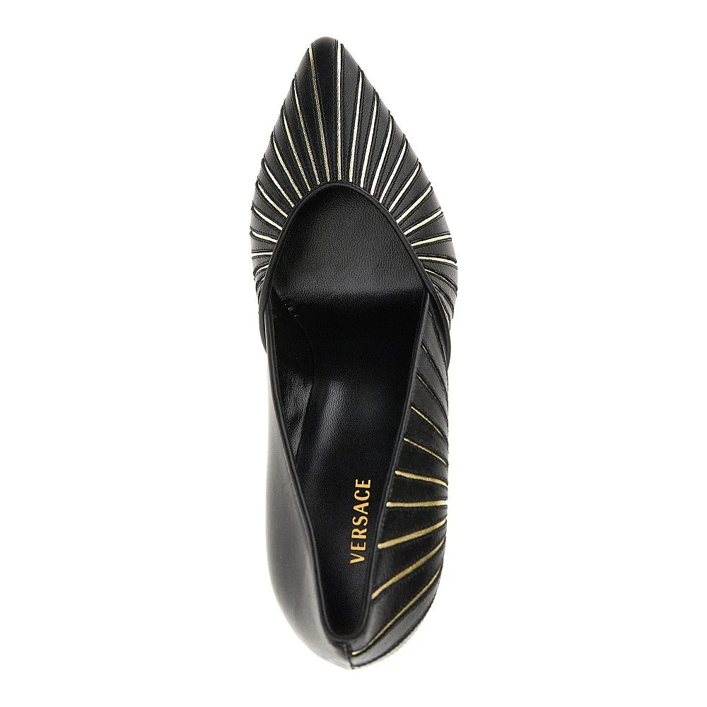 gianni nappa leather pumps