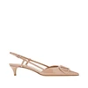 patent leather slingback pumps
