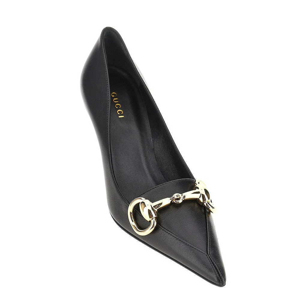 boulevard pumps with horsebit