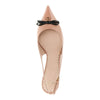 bepointy leather slingback pumps