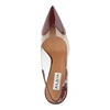 pvc and leather le coeur slingback pumps