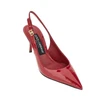 patent leather slingback pumps