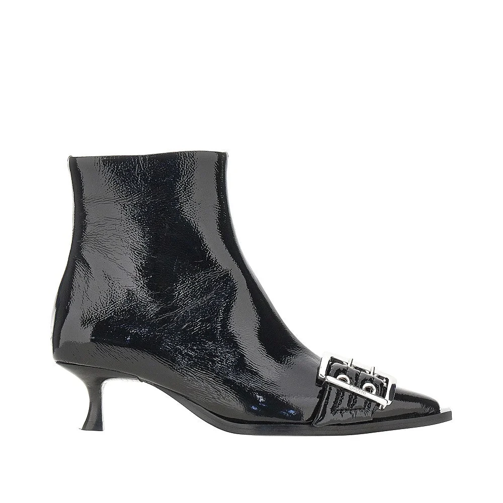 faux leather boots