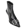 faux leather boots