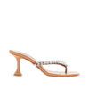 gigi nappa leather heeled thongs