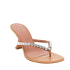 gigi nappa leather heeled thongs