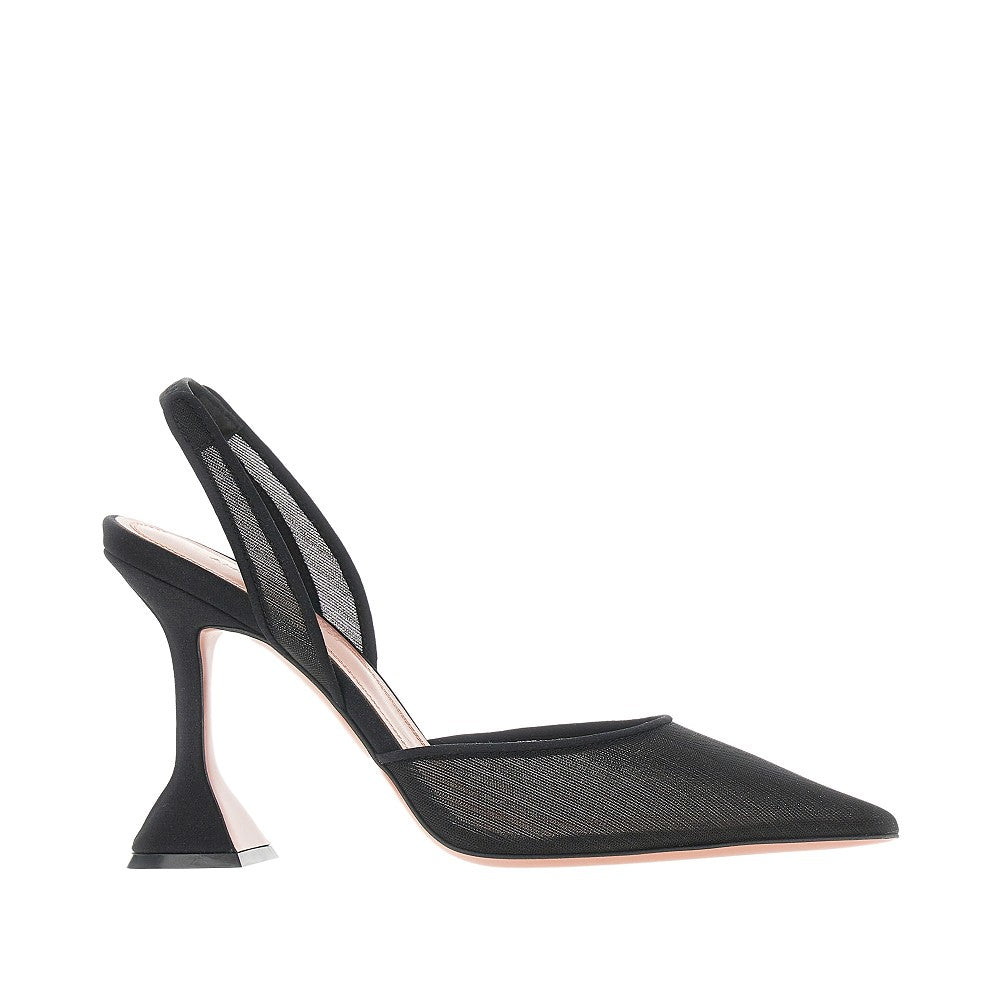 AMINA MUADDI 36+ holli mesh slingback pumps