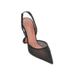 holli mesh slingback pumps