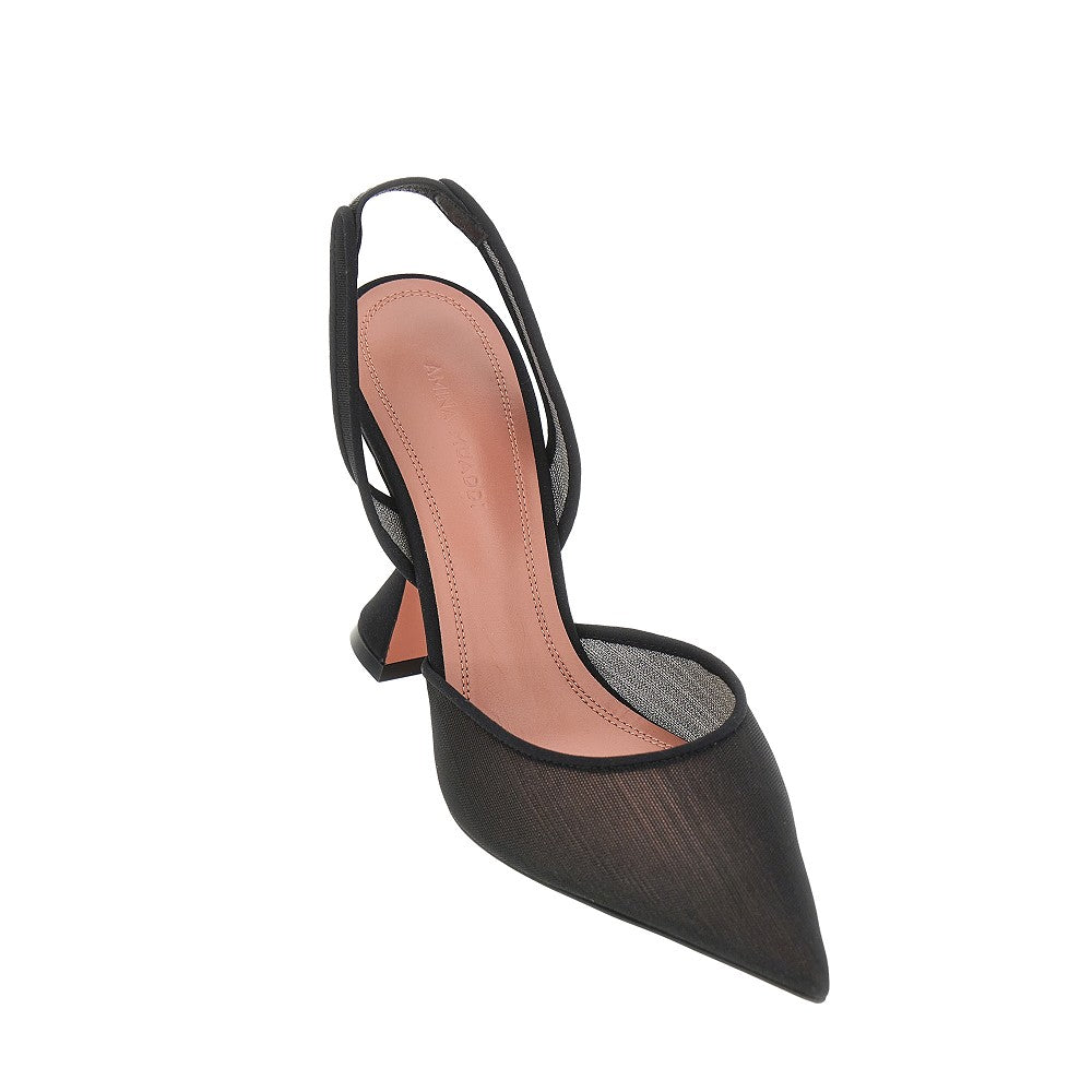 holli mesh slingback pumps