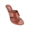 lidia patent-leather thong mules
