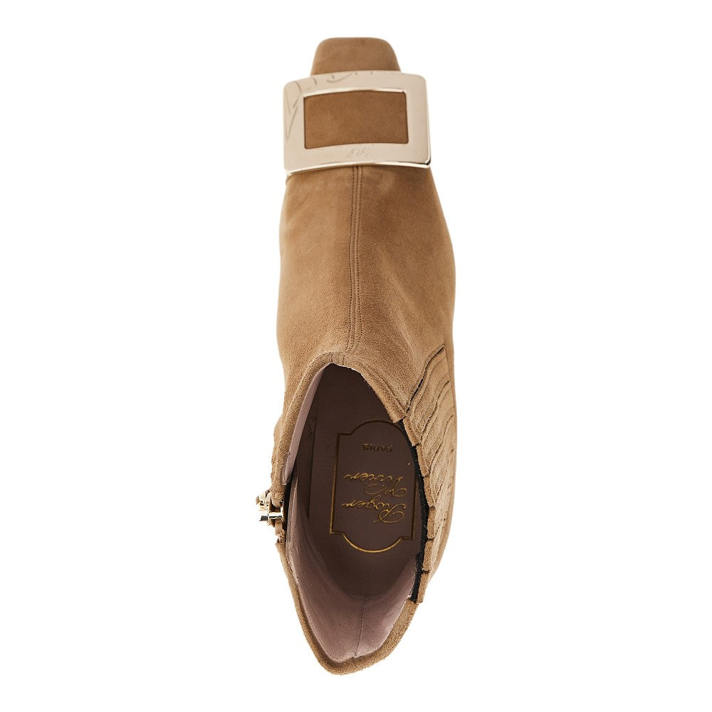 suede leather belle vivier chelsea boots