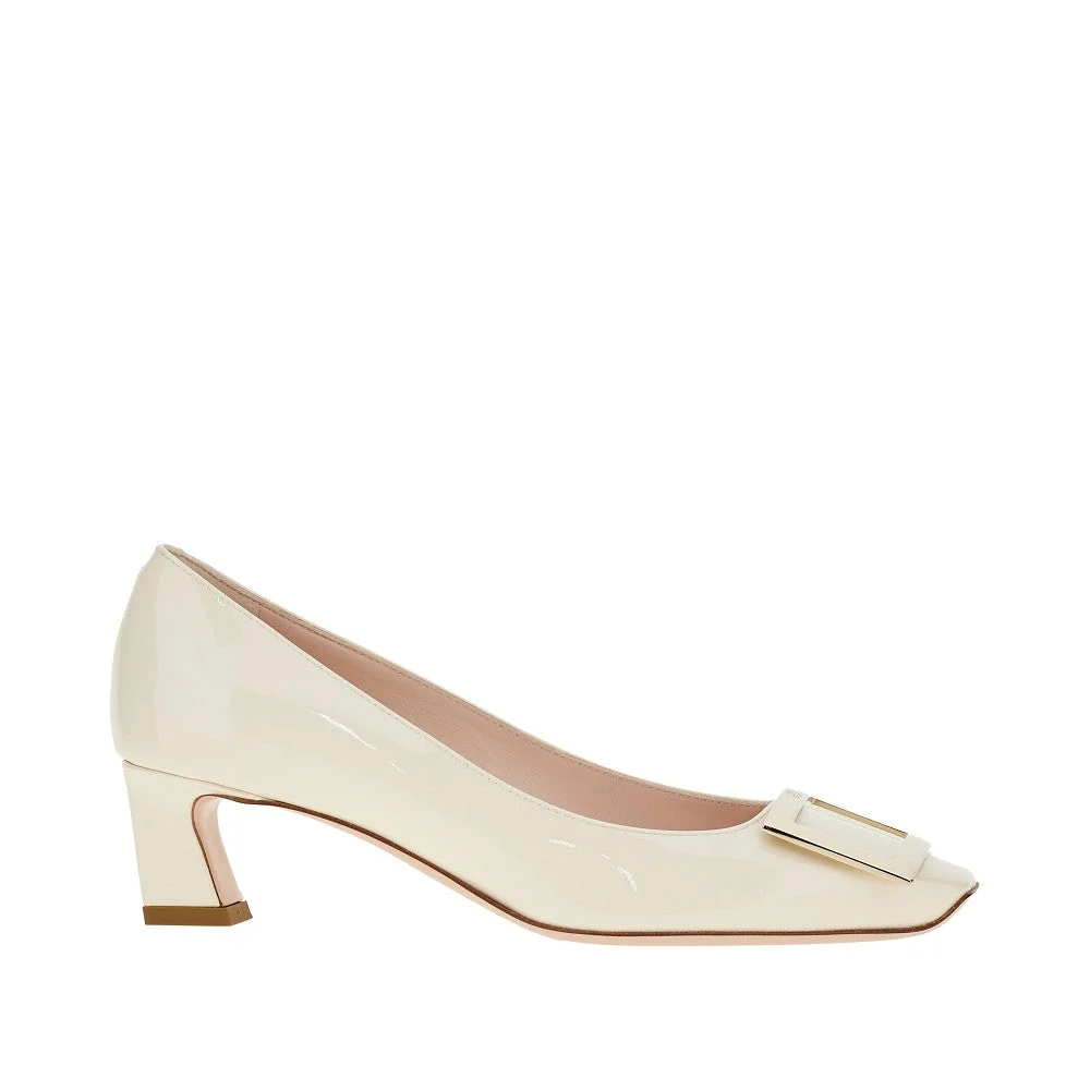 ROGER VIVIER 35 trompette patent leather pumps