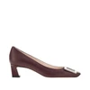 trompette leather pumps