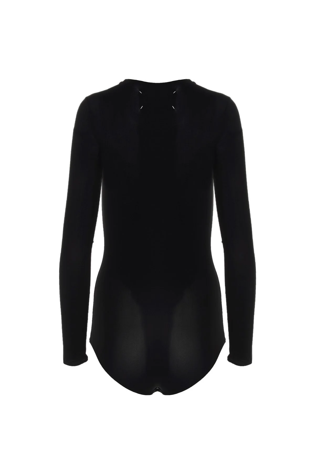 maison margiela essential technical stretch jersey crew neck bodysuit