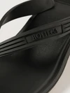sampieri rubber thong sandals with medium stiletto heel
