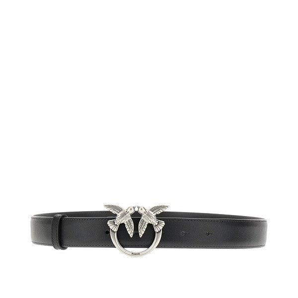 love birds leather belt