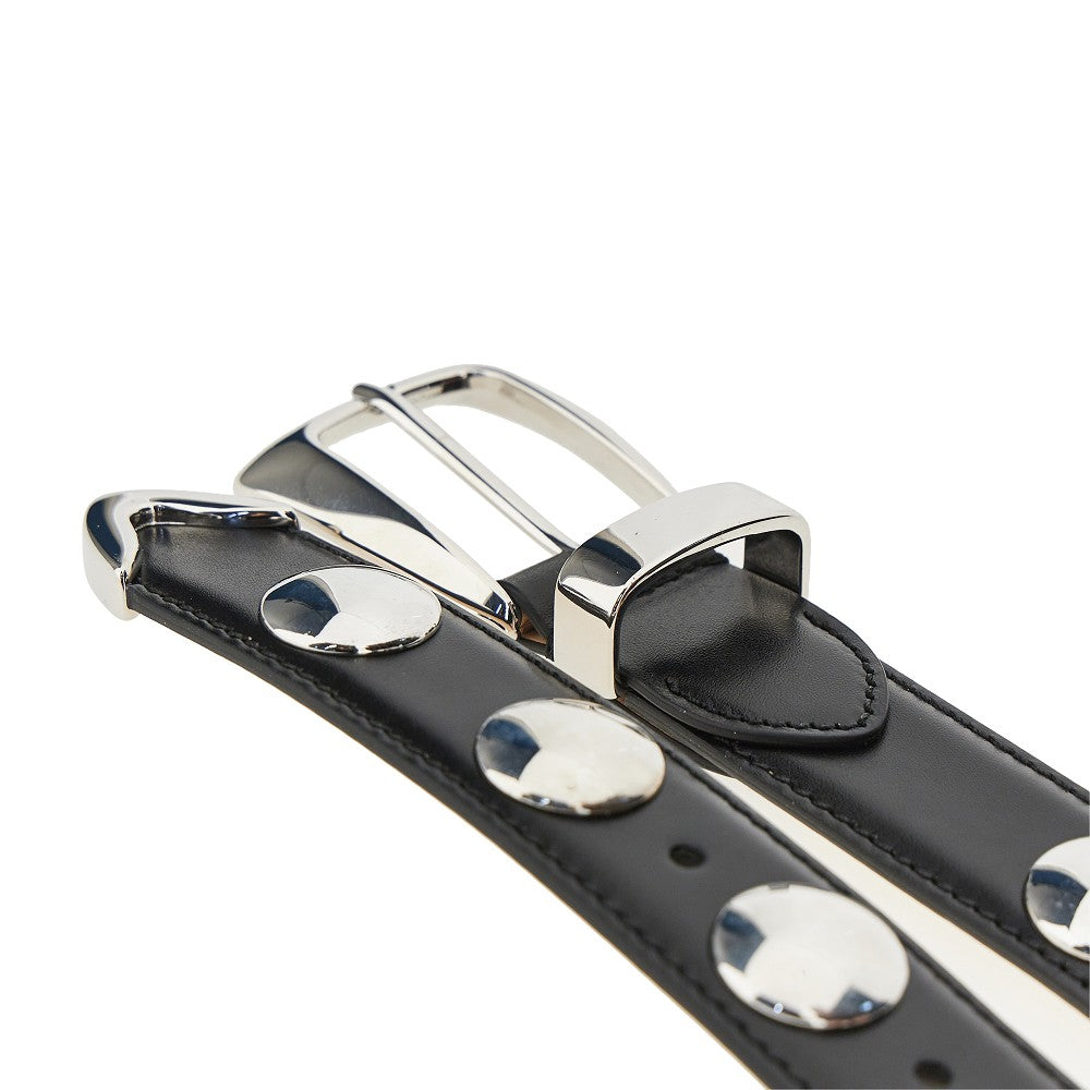 KHAITE 85 benny leather belt