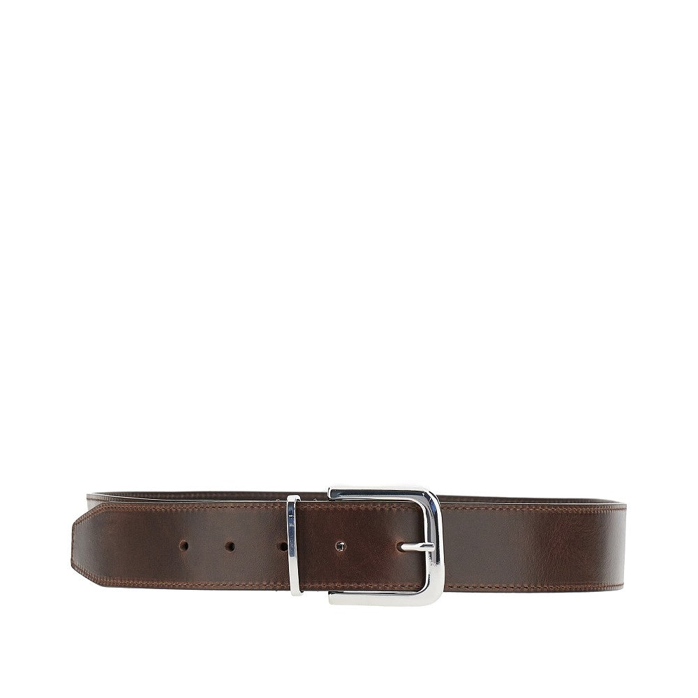 sarno leather belt