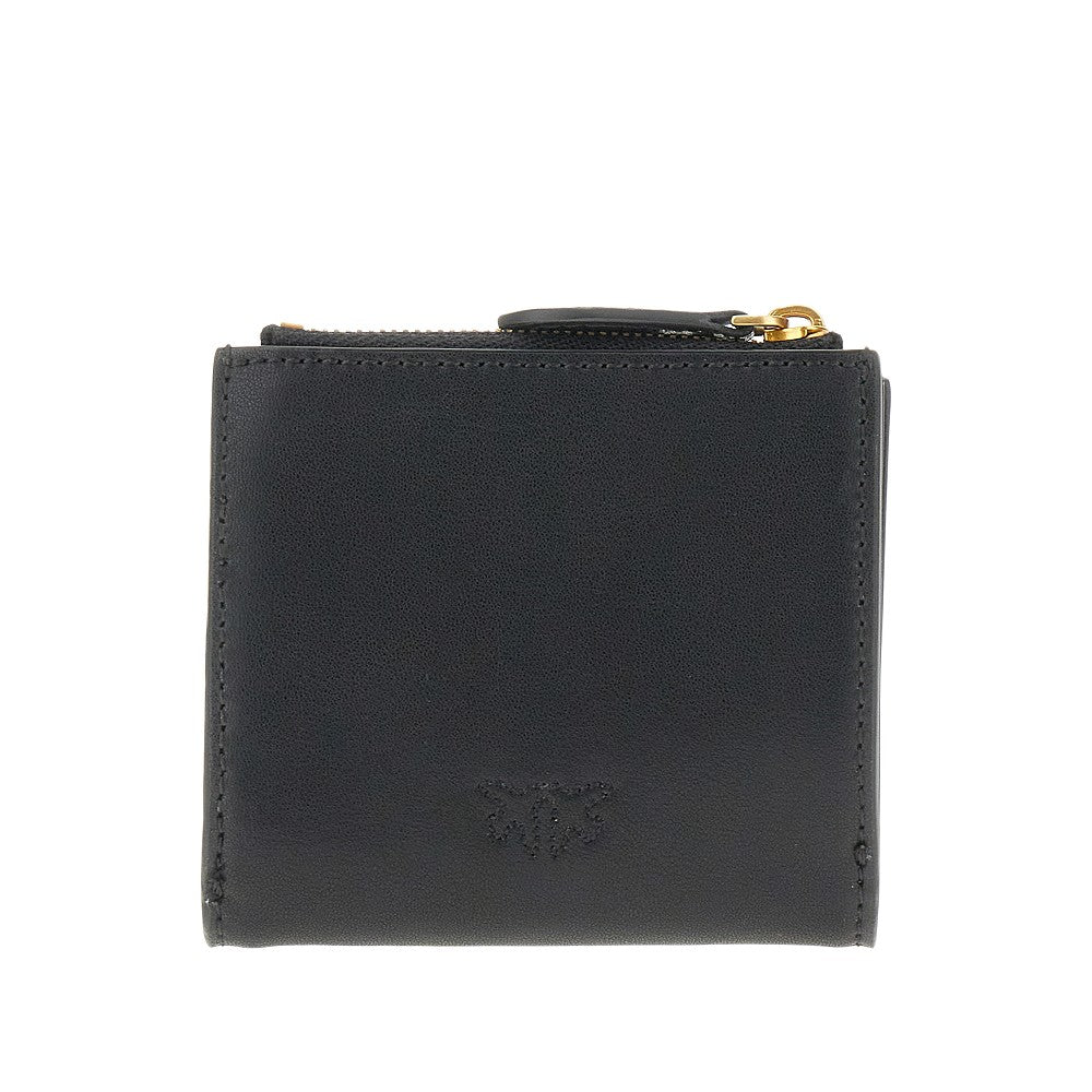 PINKO OS leather small wallet