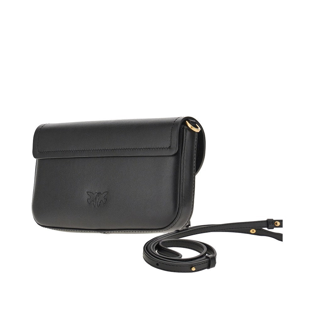 saddle flat leather pouch
