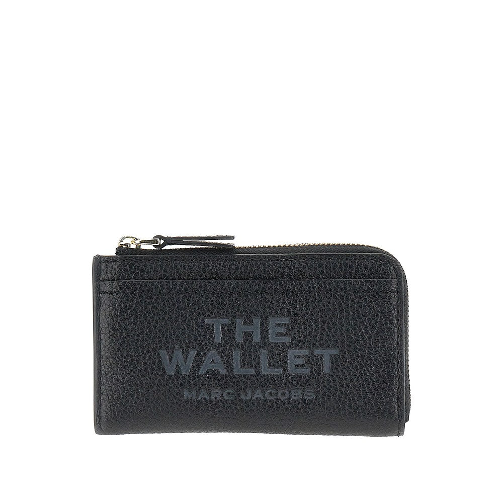 MARC JACOBS OS grained leather zip wallet