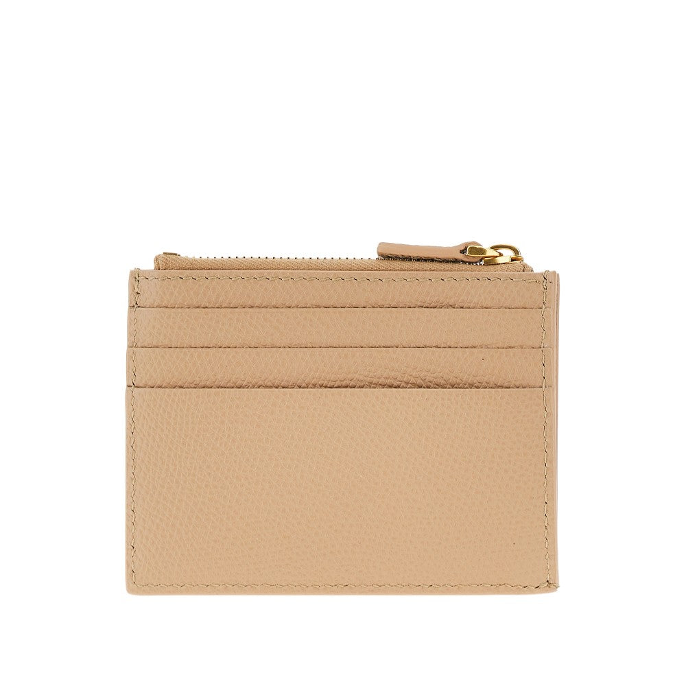 vlogo signature leather cardholder