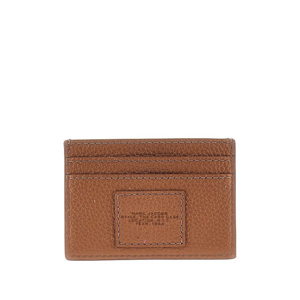 grain leather cardholder